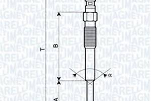 Свеча накаливания для моделей: CITROËN (C8, C5,C5,C6,C-CROSSER,C5,C5,C-CROSSER), FIAT (ULYSSE), FORD (GALAXY,S-MAX,MOND