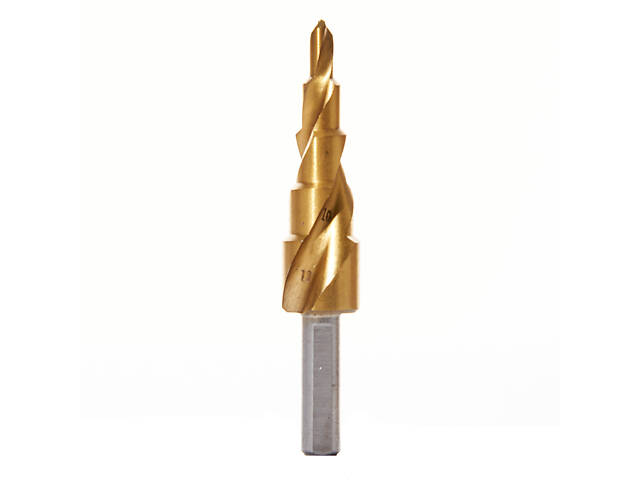 Свердло ступеневе спіральне 4–12 мм Vitals Master - Фото 1