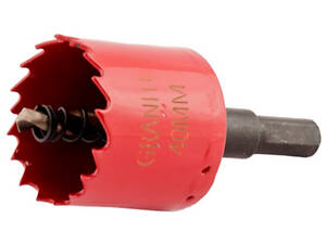 Свердло корончате Granite 40 мм біметалічне (6-09-040)