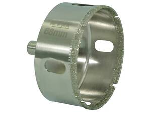 Сверло корончатое по стеклу и плитке Werk 135364 68 мм серебристый