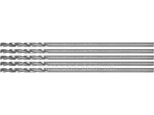 Сверло по металлу PREMIUM YATO: HSS 4241, к нержав. и высоколеговые стали, литья, Ø=1.0х35мм, 5шт[100] (YT-44202)