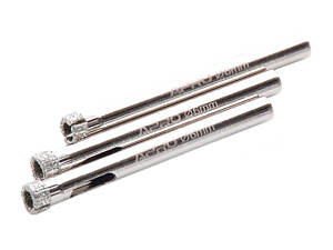 Свердло для скла та кераміки трубчасте Apro — 6 мм 3 шт.