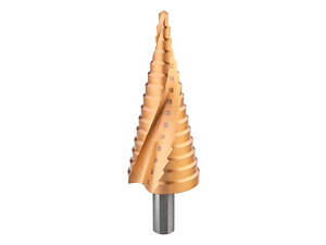 Свердло ступеневе для металу Intertool — 4-32 мм спіральне