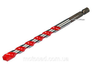 Сверло универсальное YATO: YG6X, Ø= 8 мм, l= 100/45 мм, HEX-1/4' [50/200] (YT-44785)