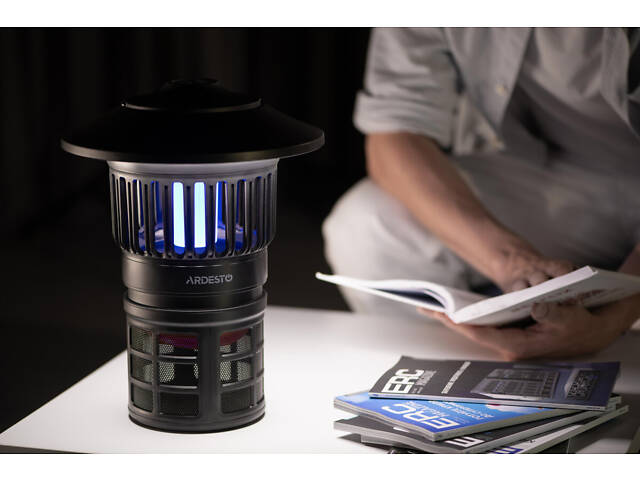 Светильник антимоскитный Ardesto MSK-SB3555 260х340 мм черный - Фото 3