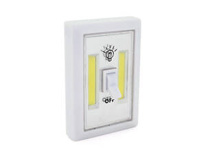 Светильник настенный POWERMASTER SL-606, с включателем, 2 LED, 3 типа крепления, 3xAAA, Blister