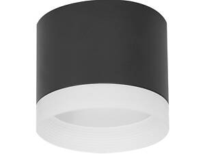 Світильник точковий 220V GX53 70х82mm Чорний [4262380661578] LH-LED-GX53(black)N2 EUROLAMP