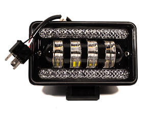 Светодиодная фара ближнего света AllLight 41B- 40W + White DRL