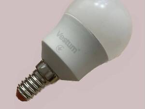 Светодиодная лампа LED Vestum G-45 E14 1-VS-1211 8 Вт