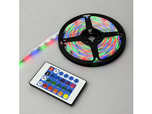 Світлодіодна стрічка LED 3528 RGB з пультом 5 м Сolor-368