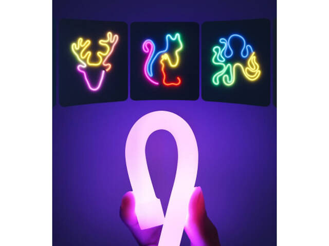 Світлодіодна стрічка Govee H61D3 Neon Rope Light 2, 3.0m, RGBIC, WI-FI/Bluetooth, white (H61D3301) - Фото 3