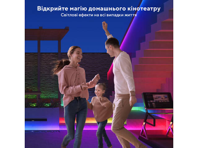 Світлодіодна стрічка Govee Phantasy Outdoor LED RGBIC Strip Lights 10м Білий (H61723D1) - Фото 10