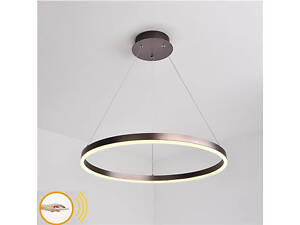 Світлодіодна люстра Олімпія PJ812 Coffee 60см