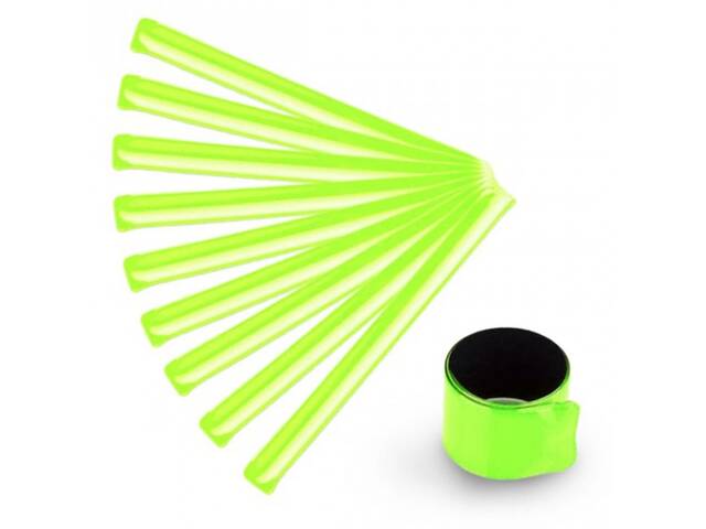 Світловідбиваюча стрічка флікер 30 см - Фото 1