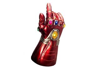 Светящаяся перчатка Железного человека. Мстители: финал. Перчатка Iron Man 30см