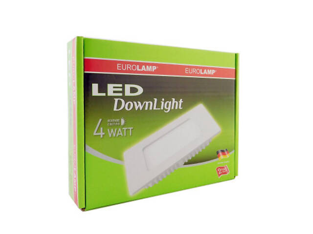 Світильник Eurolamp Downlight 4W 4000K (LED-DLS-4/4) - Фото 3