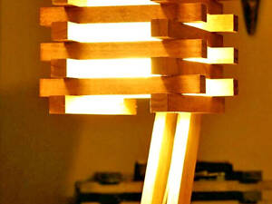 Светильник настольный 'Оделия' карри