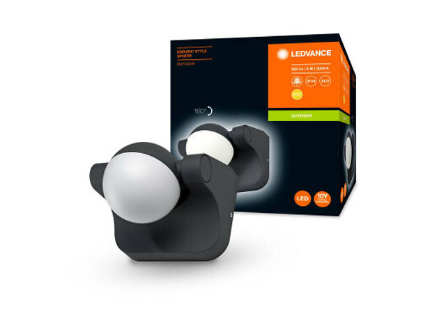 Світильник Osram ENDURA STYLE SPHERE 8w (600Lm) 3000K (4058075216624) - Фото 5