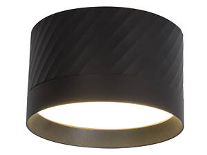 Світильник точковий 220V GX53 70х82mm Чорний [4262380661530] LH-LED-GX53(black)N4 EUROLAMP