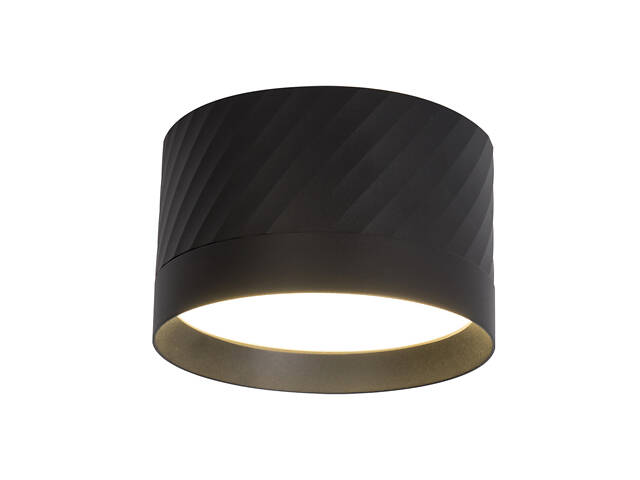 Світильник точковий 220V GX53 70х82mm Чорний [4262380661530] LH-LED-GX53(black)N4 EUROLAMP - Фото 1