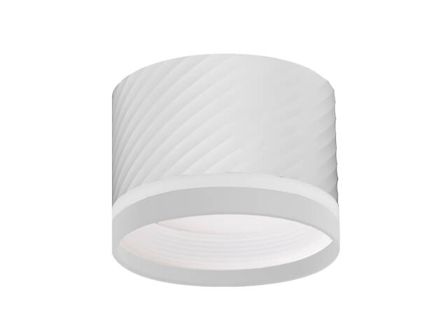 Світильник точковий 220V GX53 80х82mm Білий [4262380661547] LH-LED-GX53(white)N1 EUROLAMP - Фото 1