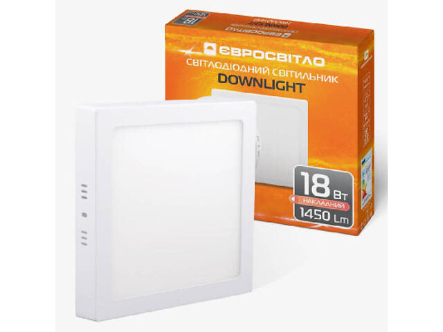 Точковий світильник Євросвітло LED-SS-225-18 6400К - Фото 1