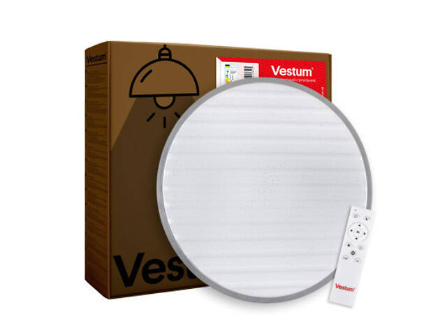 Світильник Vestum GRILL матовий 96W 3000К- 6500К 7500Lm (VS-81020) - Фото 1