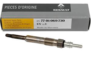 Свічка накалу на Рено Логан 1 мотор 1.5DCI рік 2001-> RENAULT (Оригінал) 7701069730