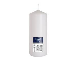 Свічка парафінова циліндрична Bispol AURA Candles Біла (sw60/150-090)