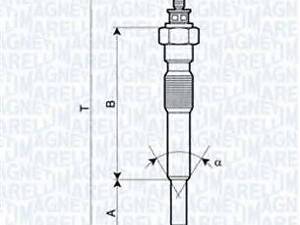 Свічка розжарювання MAGNETI MARELLI 062900068304 на TOYOTA LAND CRUISER - BUNDERA (PZJ7_, KZJ7_, HZJ7_, BJ7_, LJ7_, RJ7