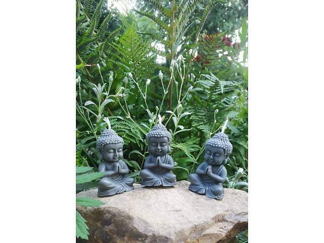 Свічка ручної роботи Будда - Фото 2