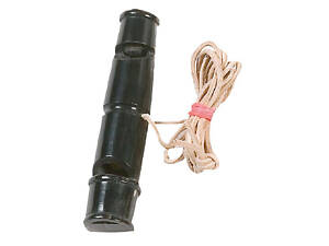 Свисток для собак Flamingo Karlie Horn 8.7 х 2.2 см Черный (5400274673606)