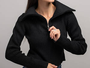 Свитер женский 341532 р.one-size Fashion Черный