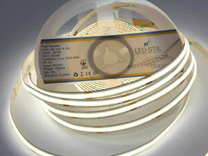 Світлодіодна стрічка LED-STIL 5000K 10 Вт/м COB 320 діодів IP33 24 Вольта 1000 Lm нейтральне світло