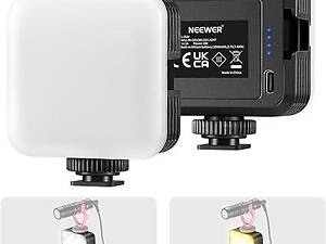 Светодиодная видеолампа NEEWER, двухцветная камера 3200–5600K, емкостью 2000 мАч