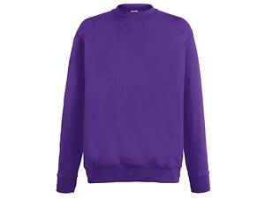 Свитшот Fruit of the loom Lightweight set-in sweat S Фиолетовый (62-156-0)