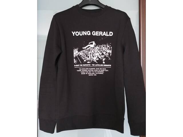 Свитшот H&M с принтом - Фото 1