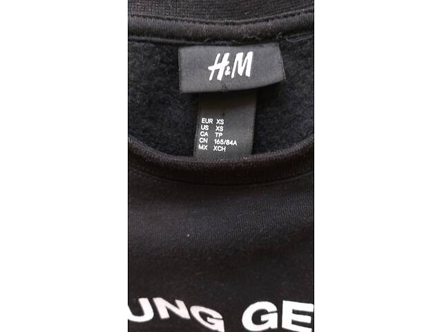 Свитшот H&M с принтом - Фото 3