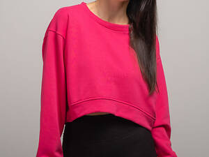 Свитшот женский 341465 S Fashion Малиновый