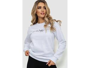 Свитшот женский с принтом, цвет белый, 238R57180
