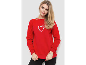 Світшот жіночий, колір червоний, 238R57162