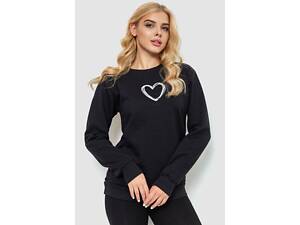 Світшот жіночий, колір чорний, 238R57162