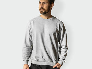 Світшот чоловічий GBI Сірий XL (12718)