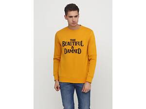 Свитшот мужской H&M 62333672 S Горчичный (2030000002498)