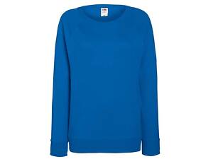 Свитшот Fruit of the loom Lightweight raglan sweat lady-fit XS Синий (62-146-0)