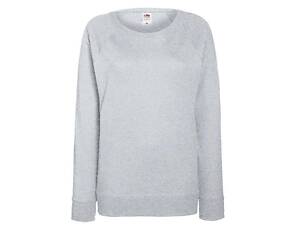 Свитшот Fruit of the loom Lightweight raglan sweat lady-fit S Серо-лиловый (62-146-0)