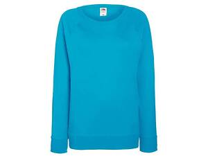 Свитшот Fruit of the loom Lightweight raglan sweat lady-fit M Ультрамарин (62-146-0)