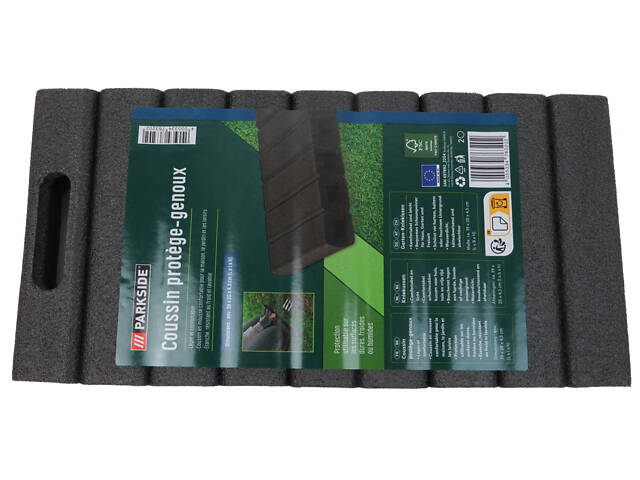 Сидушка для бомбеубежища, укрытия, подкладка для колен Parkside черный - Фото 2