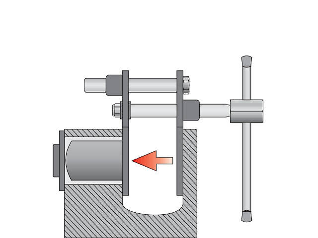 Съемник тормозных колодок устройство для разжимания цилиндров 10-65 мм YATO YT-0610 - Фото 5