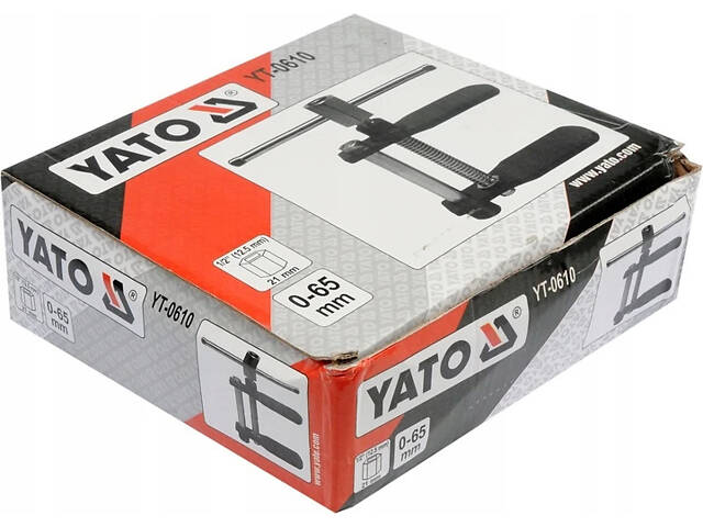 Съемник тормозных колодок устройство для разжимания цилиндров 10-65 мм YATO YT-0610 - Фото 9